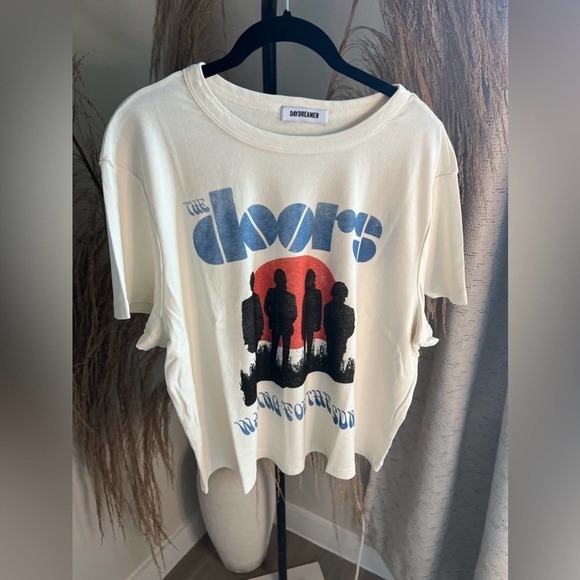 DAYDREAMER The Doors Waiting For The Sun Oversized Tee SIZE 2X - Picture 4 of 7